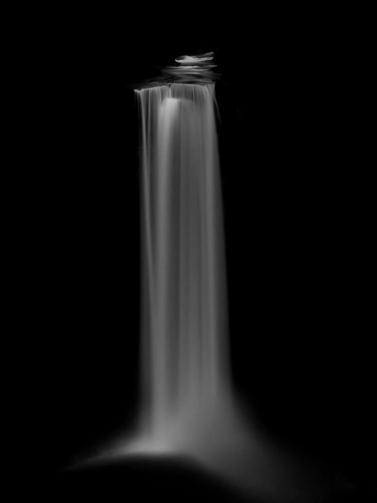 Ethereal Water Flow by Yvette Depaepe — canvas wall art