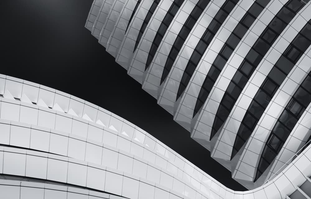 Abstract Modern Architecture by Jeroen van de Wiel — canvas wall art