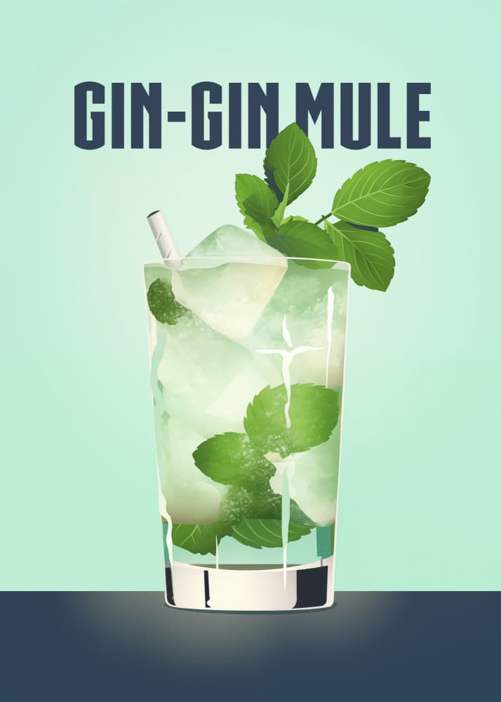 Gin Gin Mule by Andreas Magnusson — canvas wall art