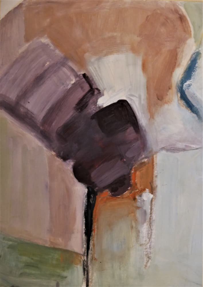 Modern Abstract Forms by Doris Schmitz — canvas wall art