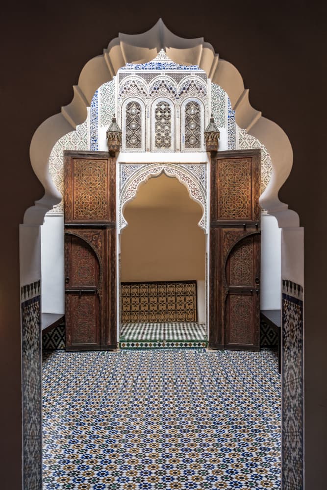 Ornate Moroccan Archway by Photolovers — canvas wall art