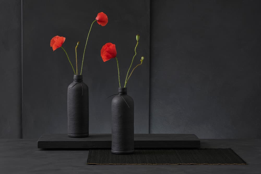 Dark Poppies Bloom by Christophe Verot — canvas wall art