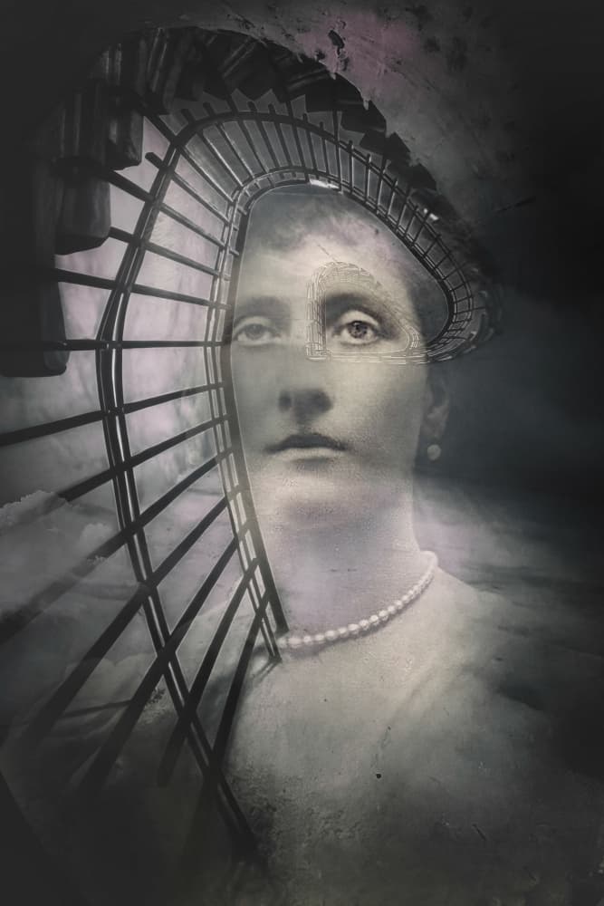 Surreal Woman Architecture by Abdelkader  Allam — canvas wall art