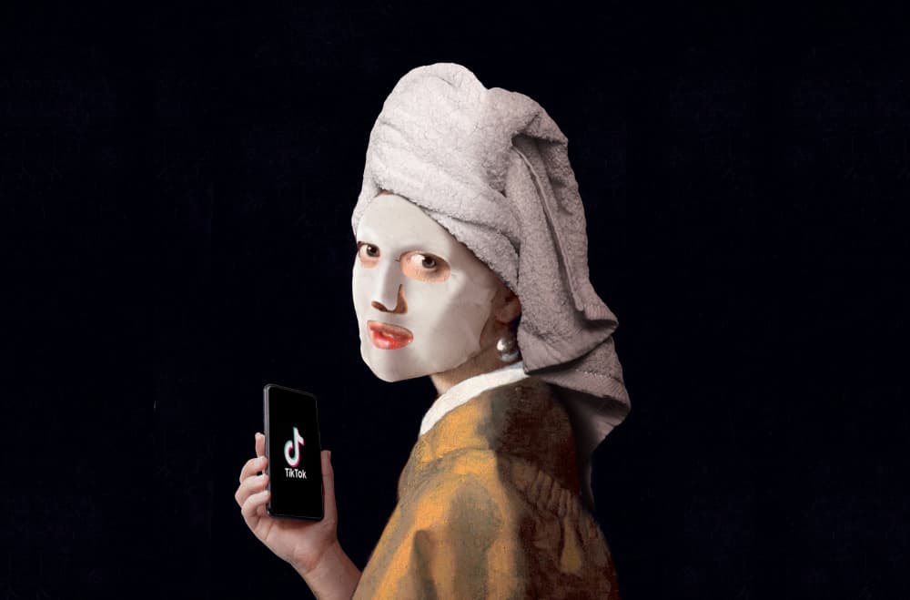 Modern Pearl Beauty by Artem Pozdniakov — canvas wall art