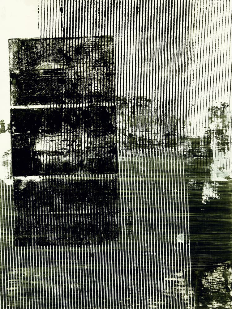 Abstract Vertical Lines by Petr Strnad — canvas wall art
