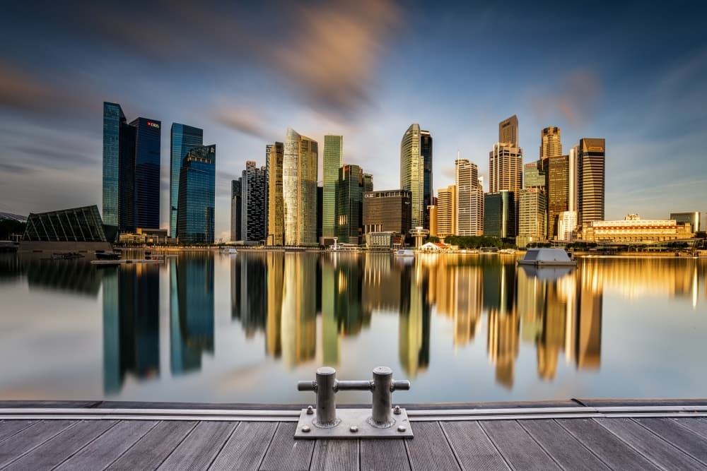 Golden Hour Cityscape