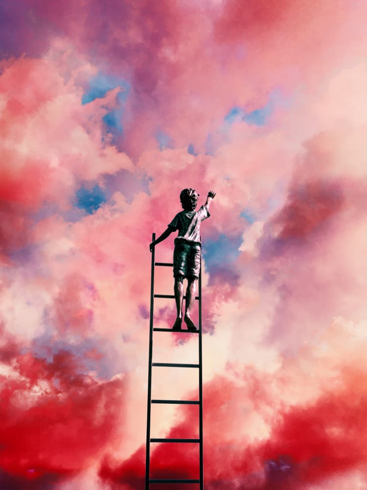 Cloud Painter by Taudalpoi — canvas wall art