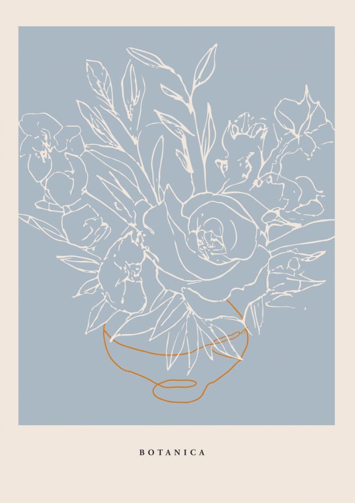 Botanicalineno39 by Treechild — canvas wall art