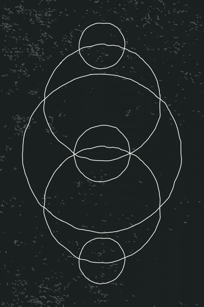 Sacred Geometric Balance by jay stanley — canvas wall art