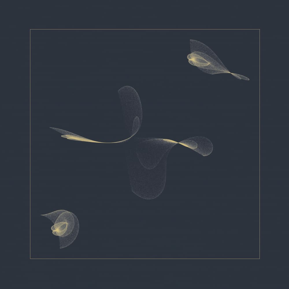 Glowing Fluid Forms by AV11 — canvas wall art