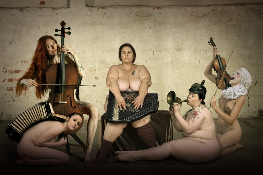 girlband by Christine von Diepenbroek — canvas wall art