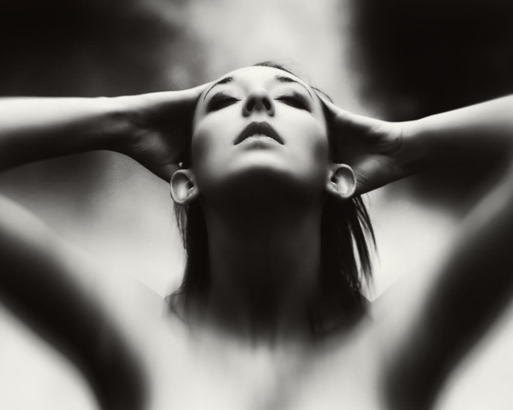 Woman Lost In Thought by Ariel Ariel — canvas wall art