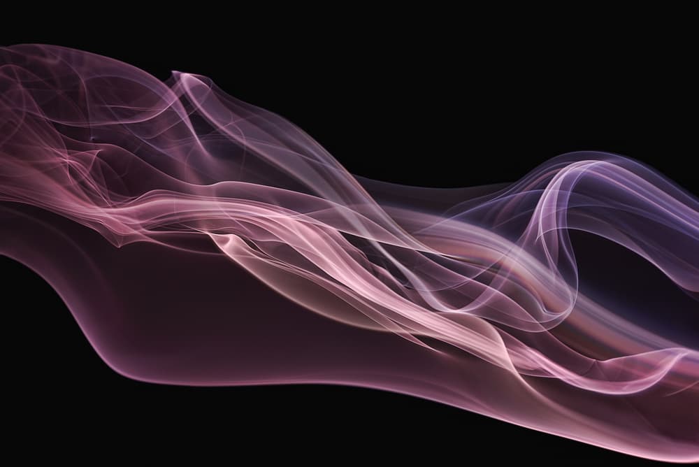 Purple Pink Smoke Flow by Heidi Westum — canvas wall art