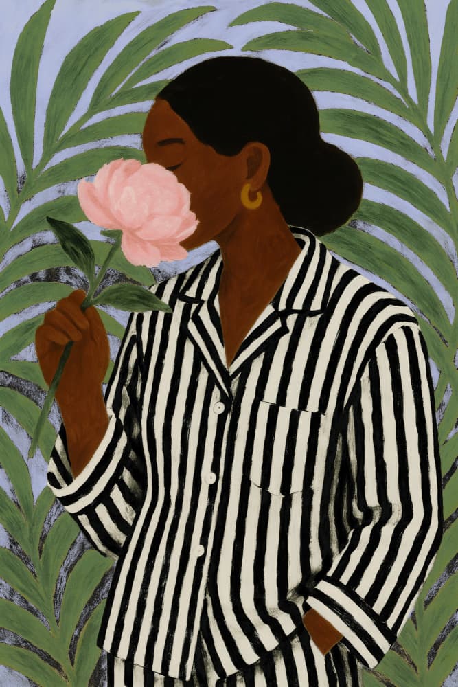 Morning ritual by Treechild — canvas wall art