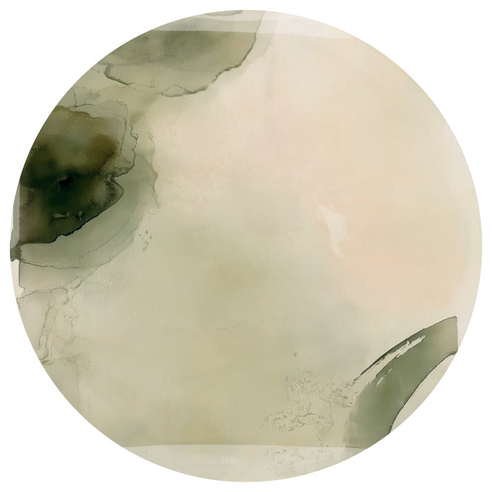 Organic Green Flow by cartissi — canvas wall art
