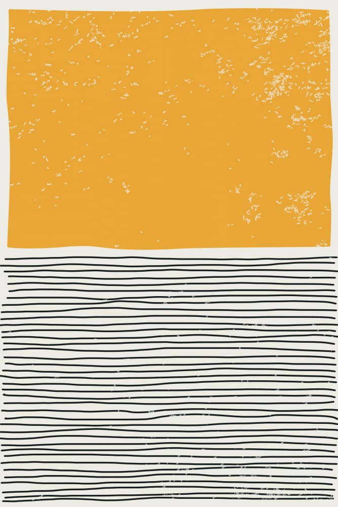 Textured Yellow Lines by jay stanley — canvas wall art