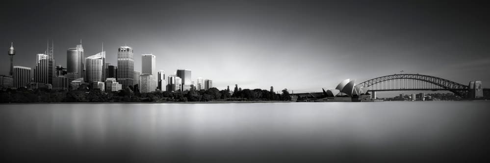 Sydney City Panorama by Dr. Akira TAKAUE — canvas wall art