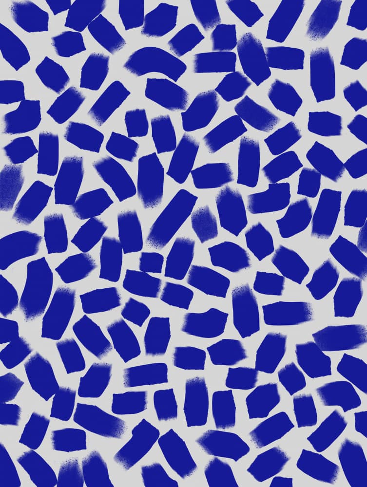Azure Fragments by Treechild — canvas wall art