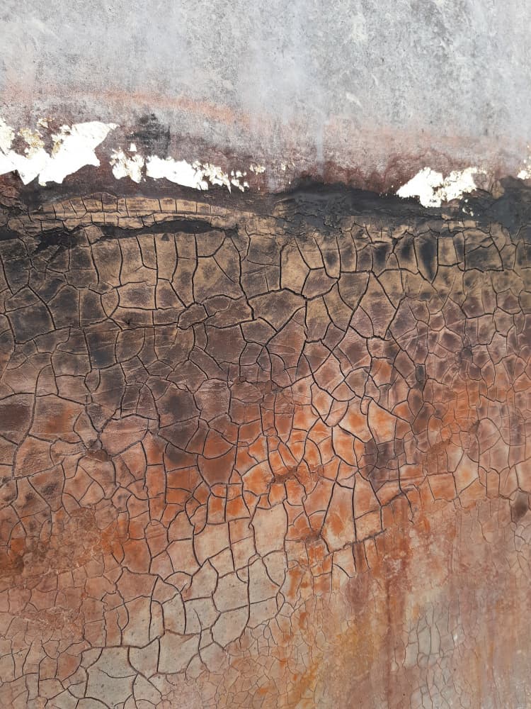Cracked Earth Texture by Gabriela Aleksandra Szuba — canvas wall art
