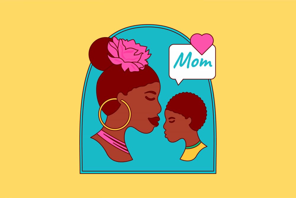 Loving Mom And Son by Marika Barsrsind — canvas wall art