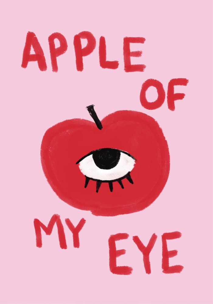 Apple of my eye by Athene Fritsch — canvas wall art