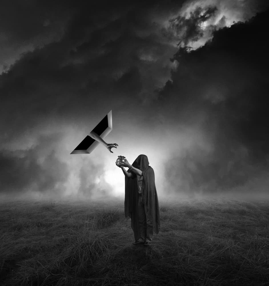 Mysterious Hand Offering by Hari Sulistiawan — canvas wall art
