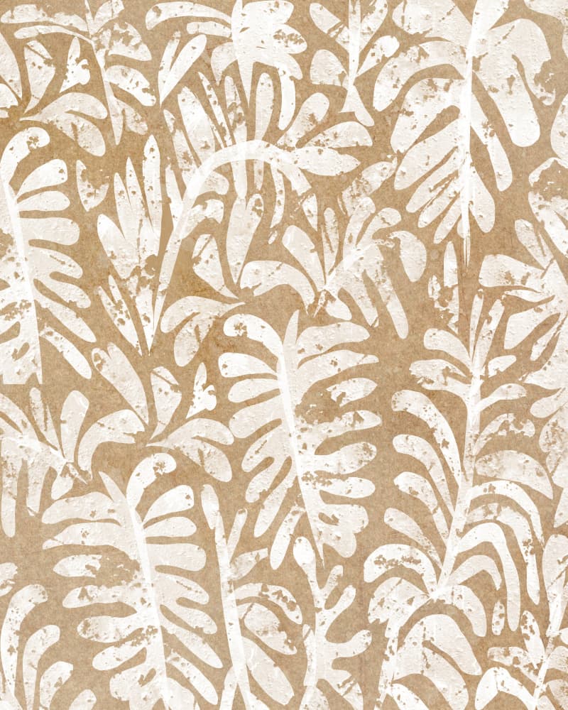 Organic Leaf Pattern by Josie George — canvas wall art