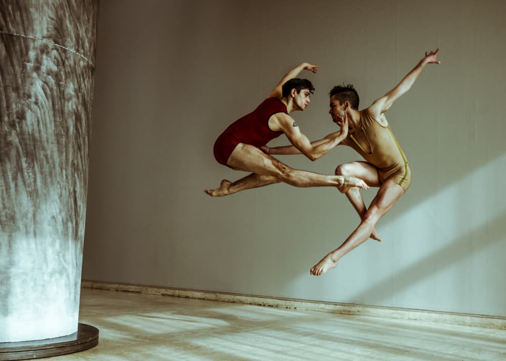 Flying Dancers Duo by Tyler McAuley — canvas wall art
