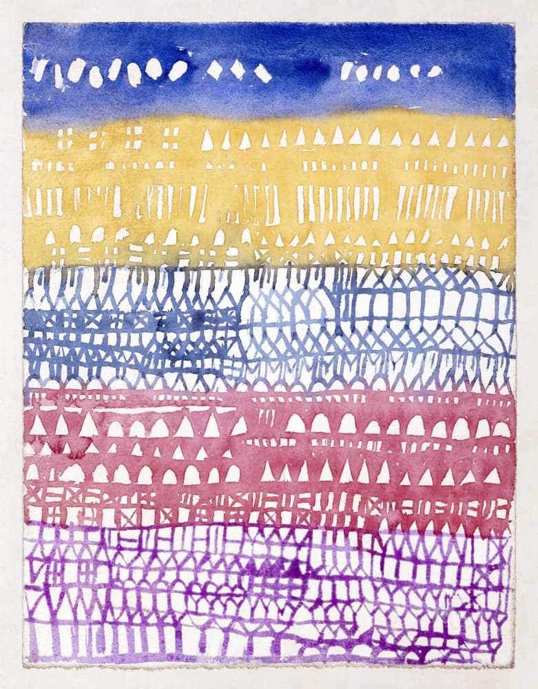 Old City by Paul Klee — canvas wall art