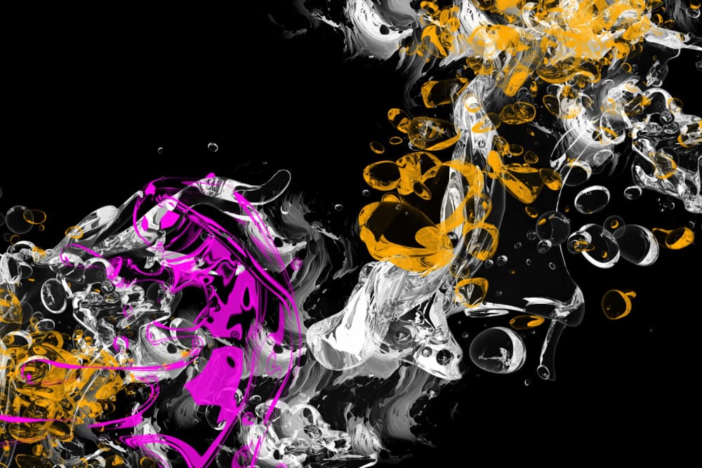 Abstract Fluid Motion by Rafal Kulik — canvas wall art