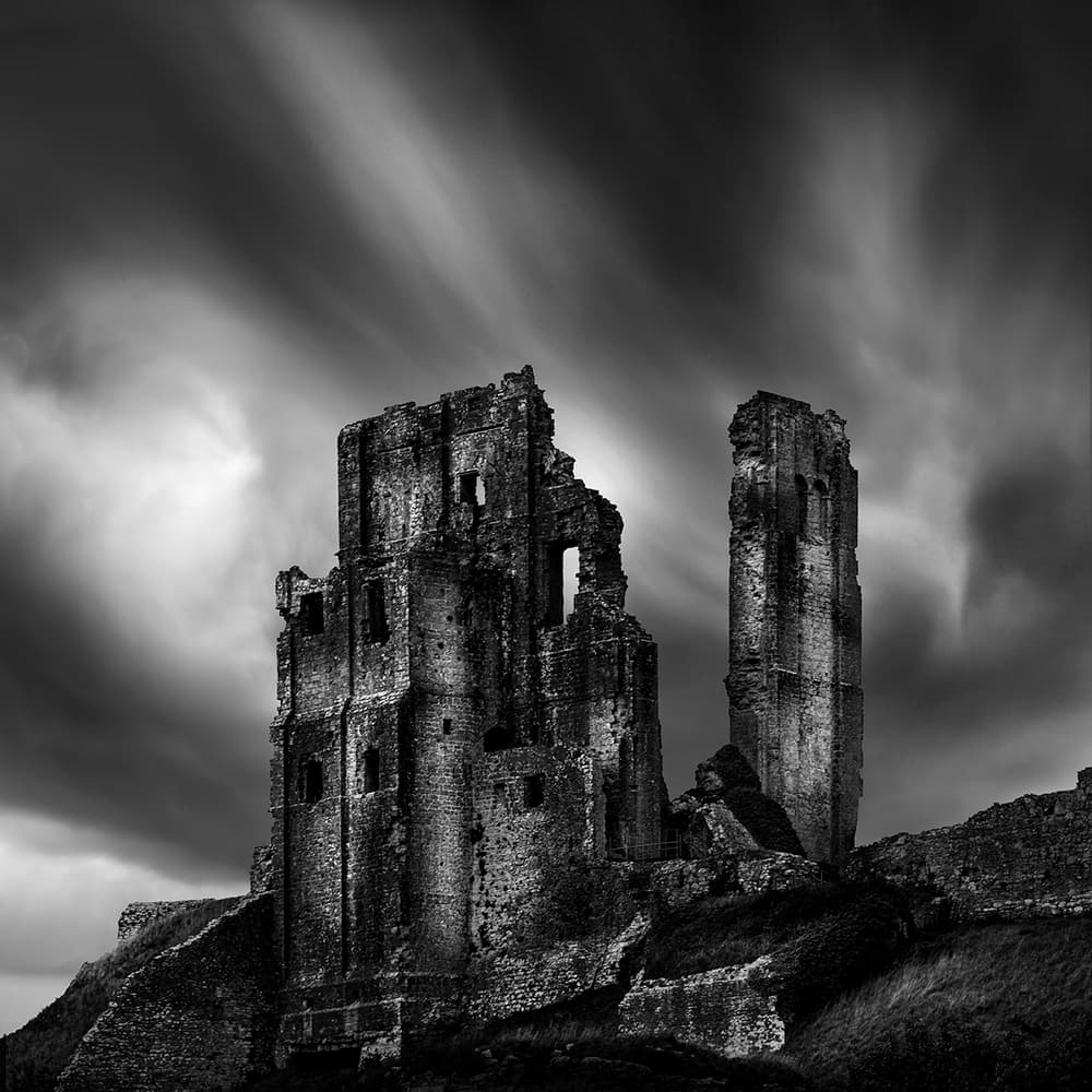 Dramatic Ruined Castle by George Digalakis — canvas wall art