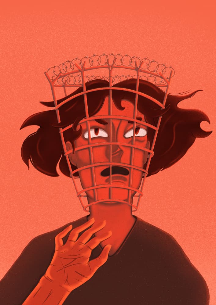 Trapped Mind by Jonathan Cañamar — canvas wall art