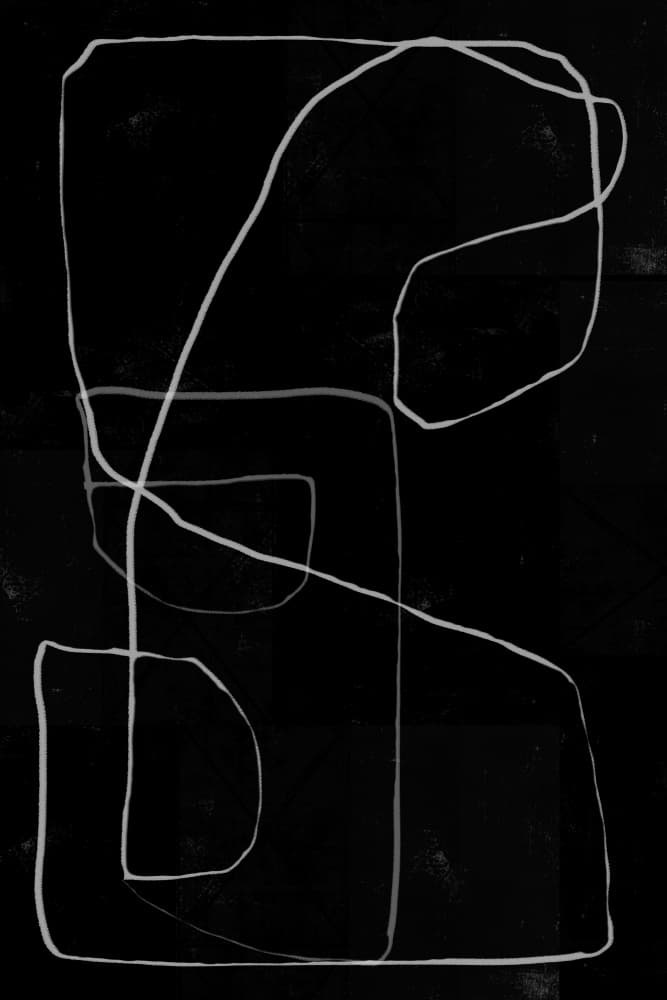 Minimalist Abstract Forms by cartissi — canvas wall art