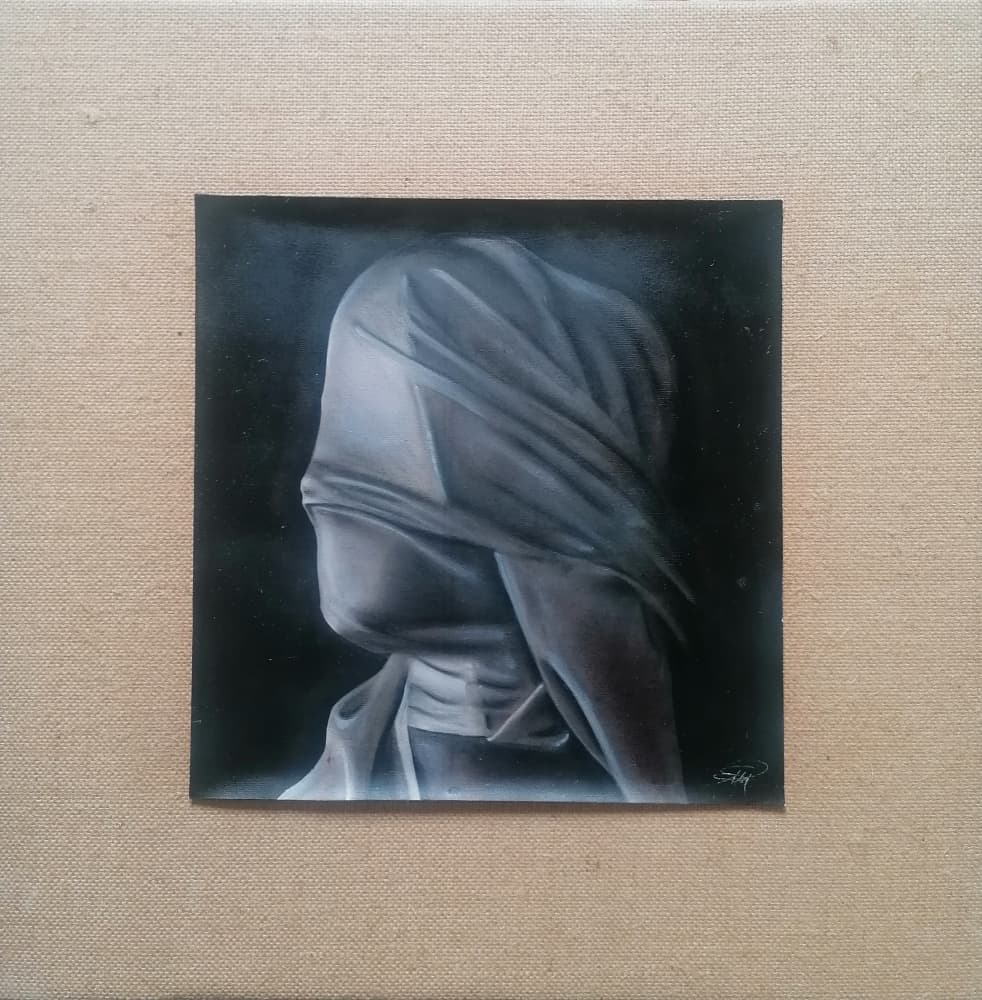 Shrouded Figure by Stefano Mazzolini — canvas wall art