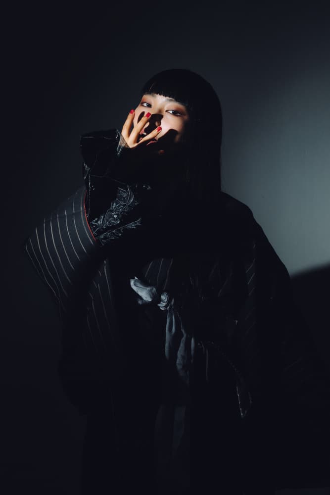Mysterious Woman in Shadow by h112o1 — canvas wall art