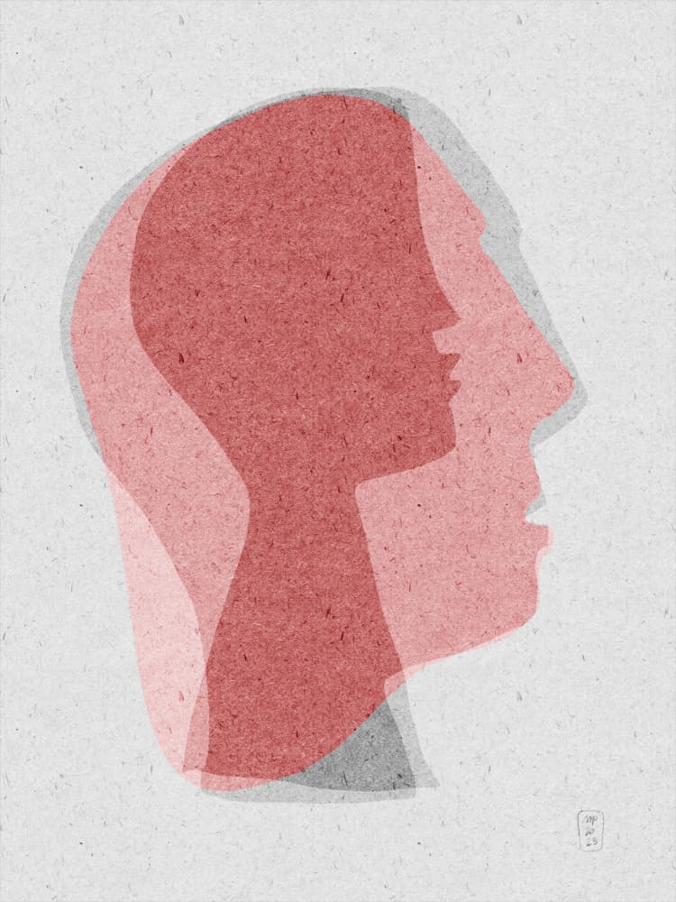 Layers of Thought by Martino Pietropoli — canvas wall art