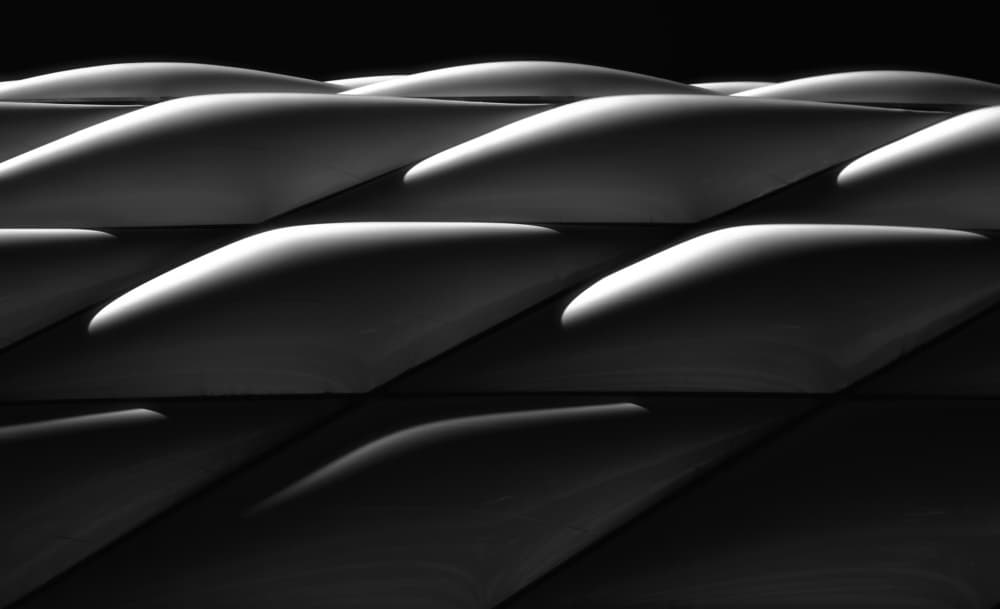 Abstract Light Forms by Hans-Wolfgang Hawerkamp — canvas wall art
