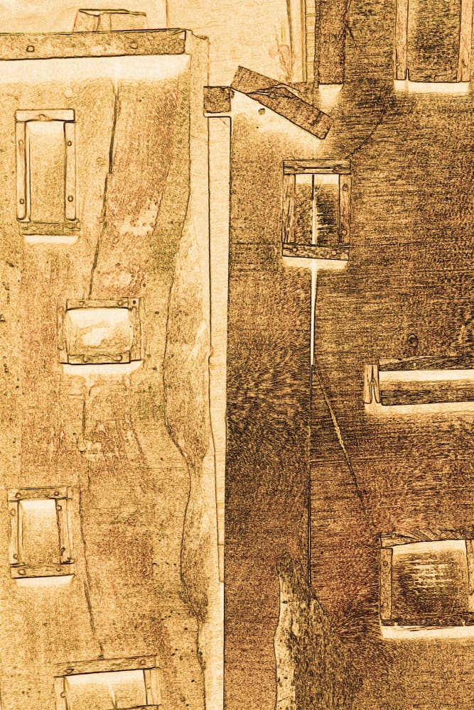Aged Alley Texture by Santhosh ch — canvas wall art