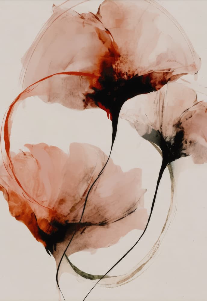 Ethereal Blooms by Treechild — canvas wall art