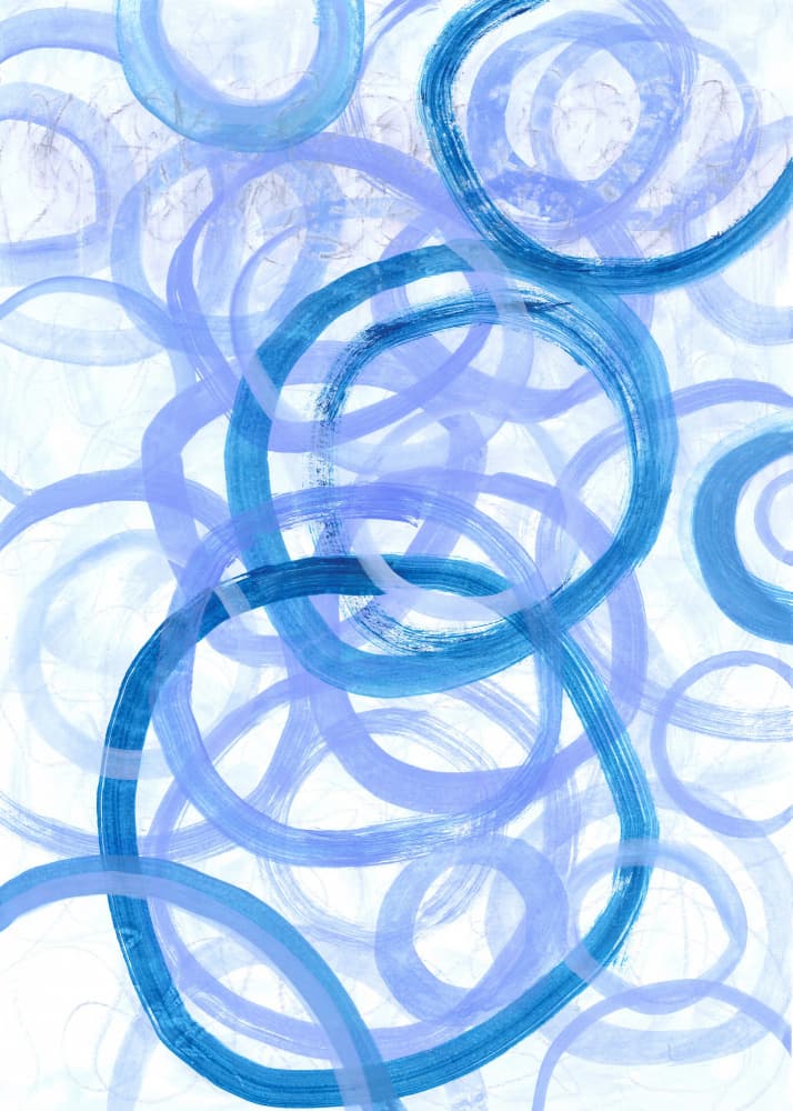 Thought Ripples by Isabelle Brent — canvas wall art