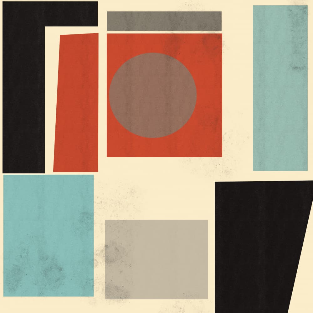 Geometric Harmony by THE MIUUS STUDIO — canvas wall art