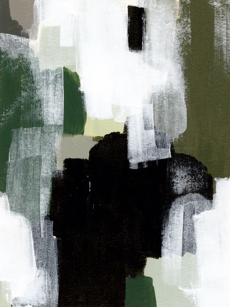 Earthy Abstract Strokes by Ejaaz Haniff — canvas wall art