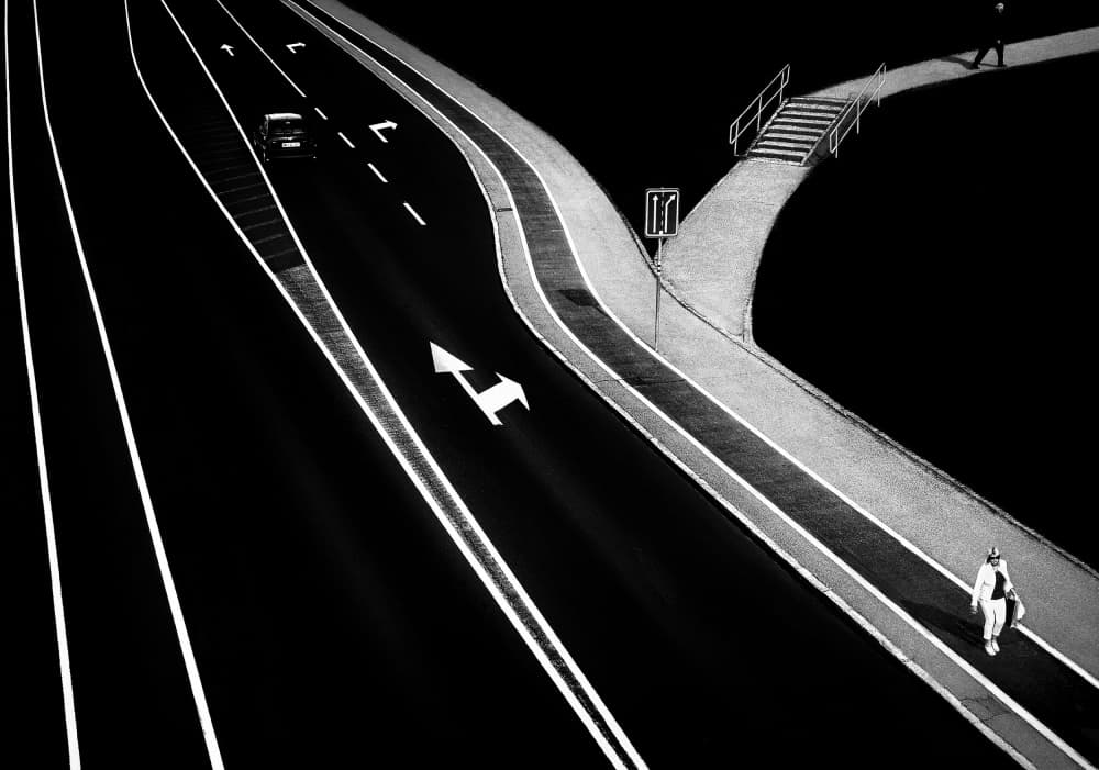 Fork In The Road by Samanta Krivec — canvas wall art