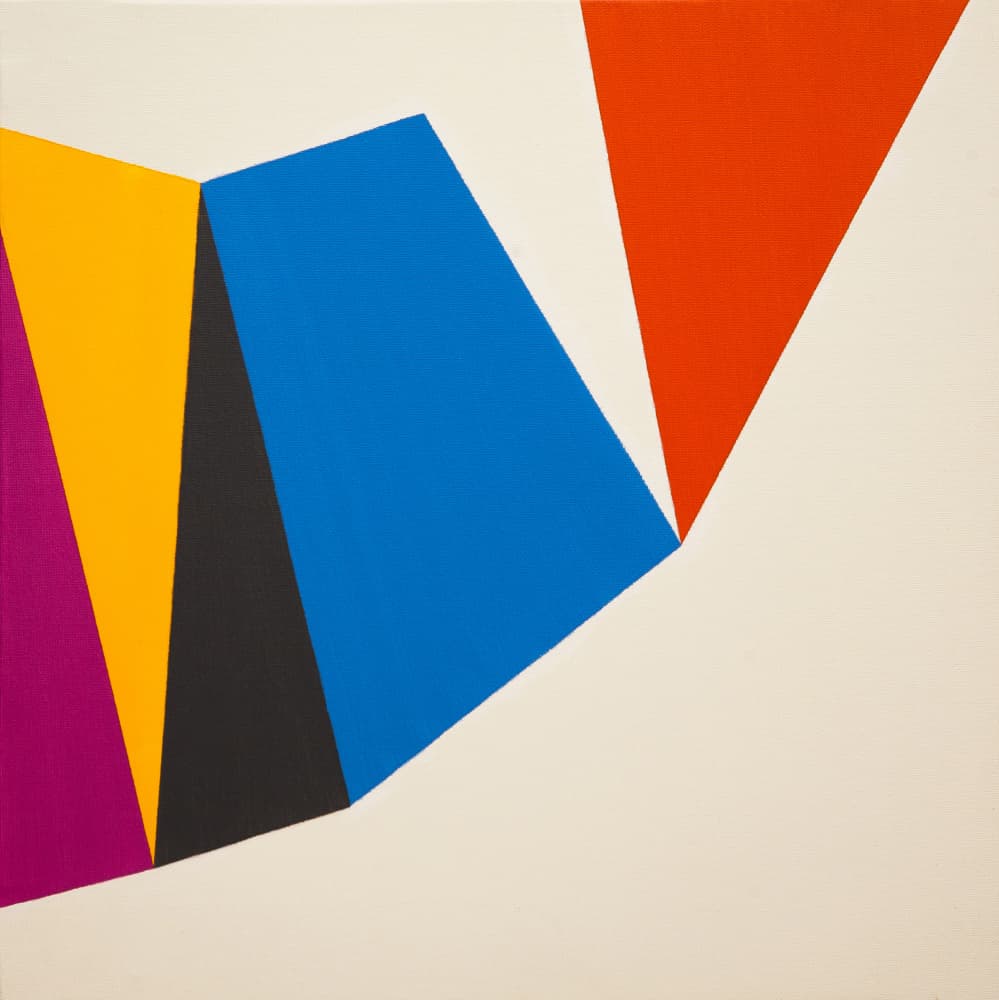 Bold Abstract Geometry by Ildefonso Martín — canvas wall art
