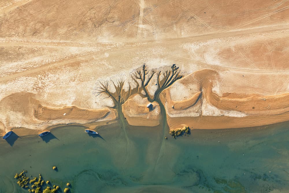Aerial Sand Patterns by Haitham AL Farsi — canvas wall art