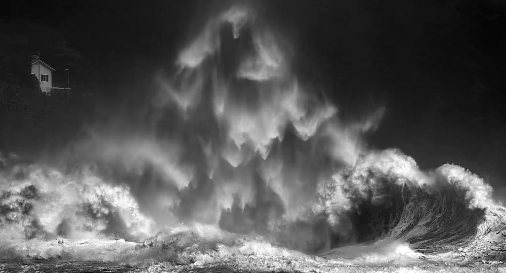 House Against Storm by Paolo Lazzarotti — canvas wall art