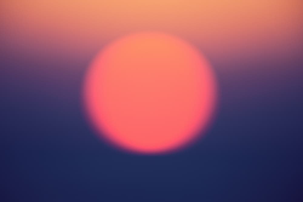Orange Sunset Glow by Tal Paz-Fridman — canvas wall art