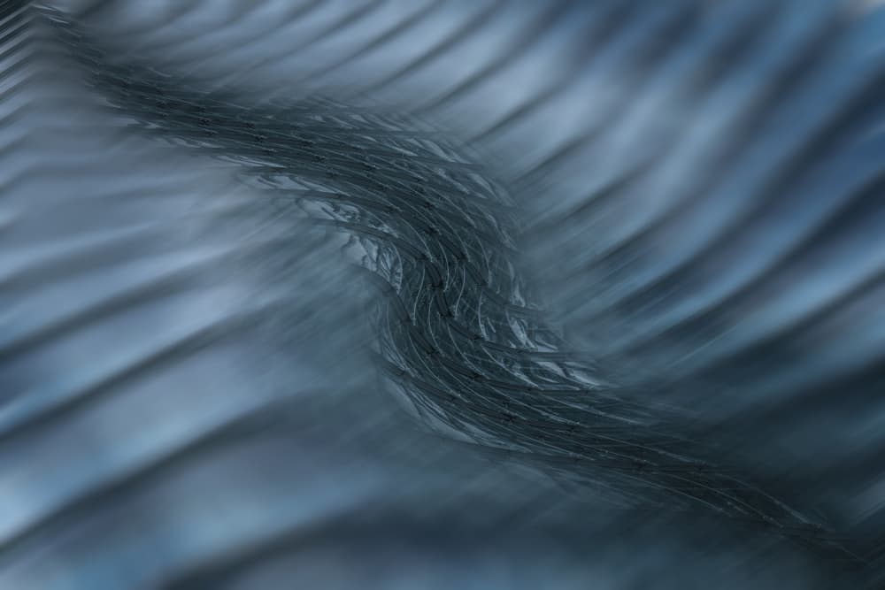 Abstract Water Flow by Greetje van Son — canvas wall art
