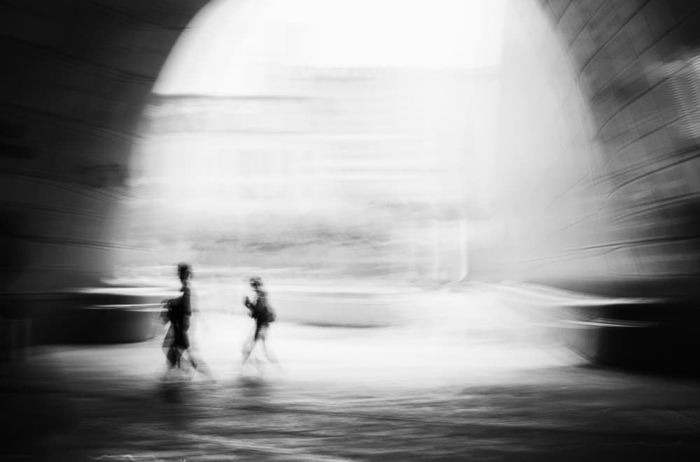 Dynamic Urban Motion by Swen MUN — canvas wall art