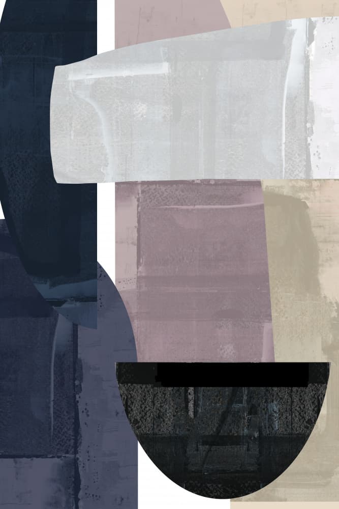 Modern Muted Geometry by cartissi — canvas wall art